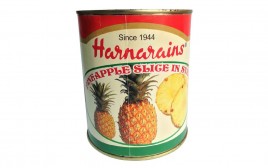 Harnarains Pineapple Slice In Syrup   Tin  850 grams